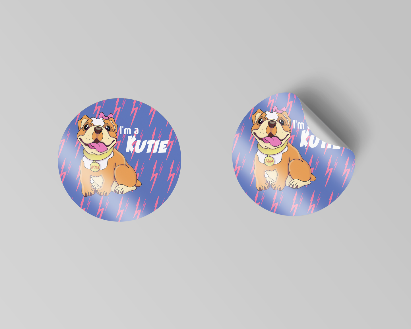 Kutieland Power Up Stickers
